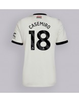 Moške Nogometnih dresov Manchester United Casemiro #18 Tretji 2024-25 Kratki rokavi
